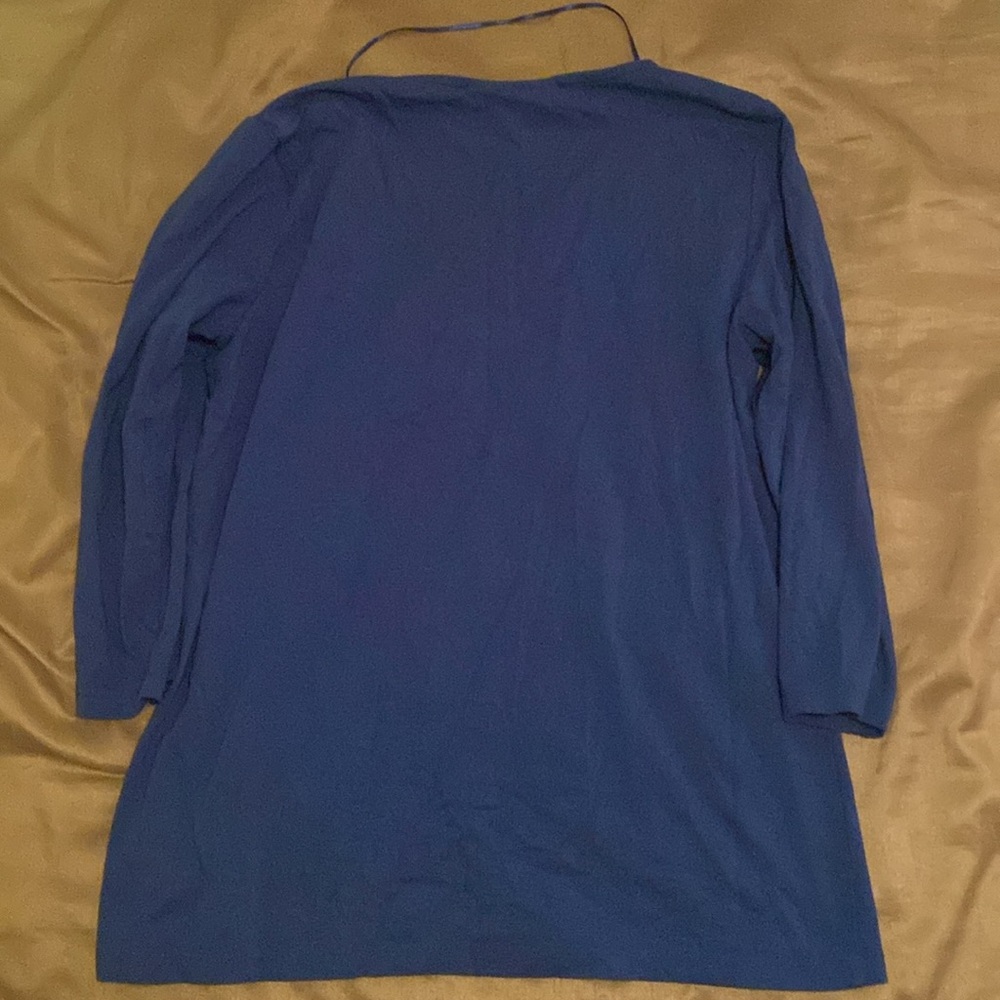 Royal blue top - Picture 3 of 3